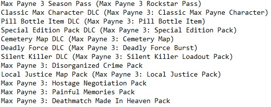 Макс Пейн 3 Макс Пейн 3