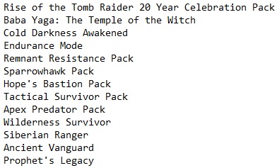 Rise of the Tomb Raider: 20 Year Celebration Rise of the Tomb Raider: 20 Year Celebration